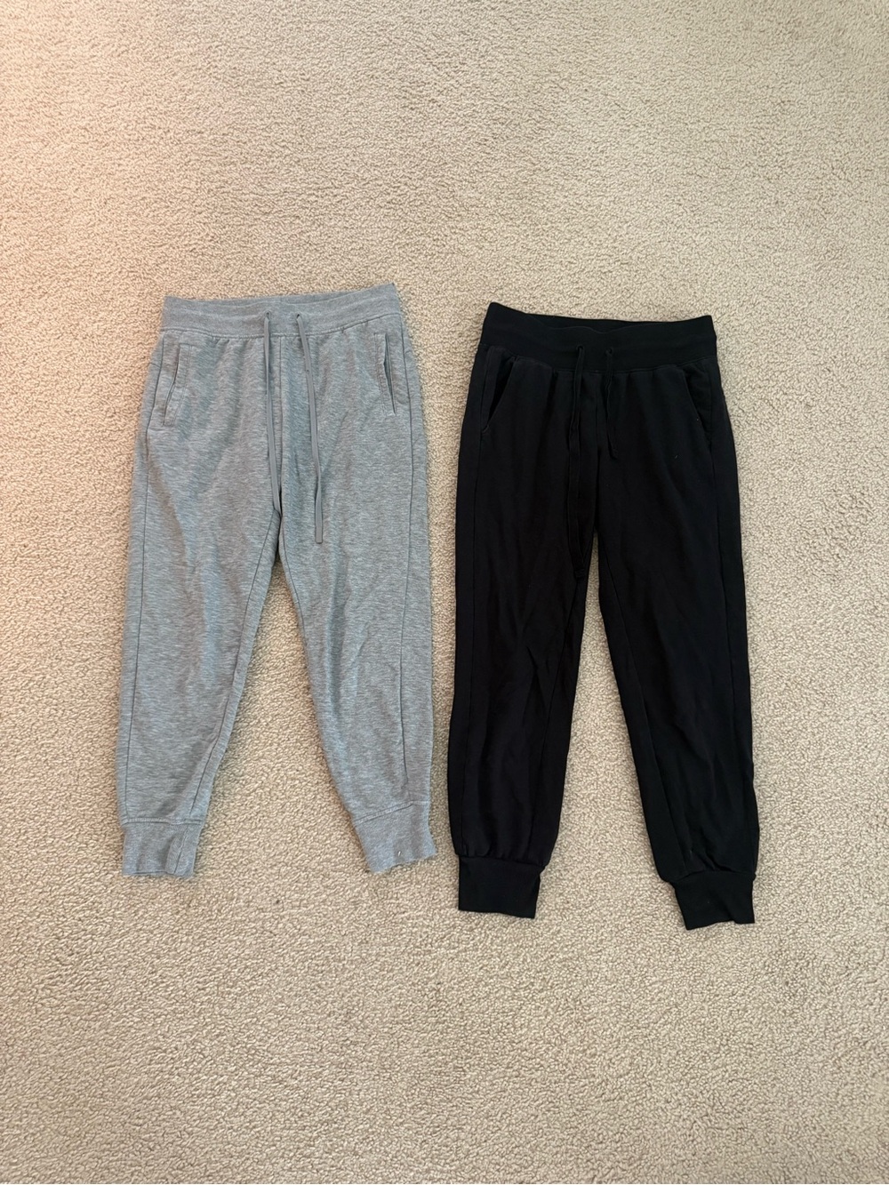 Women’s Cozy Jogger Pants - Gray & Black